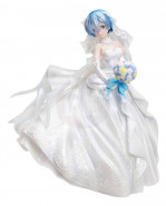 Re:ZERO -Starting Life in Another World- PVC socha 1/7 Rem Wedding Dress Ver. 23 cm
